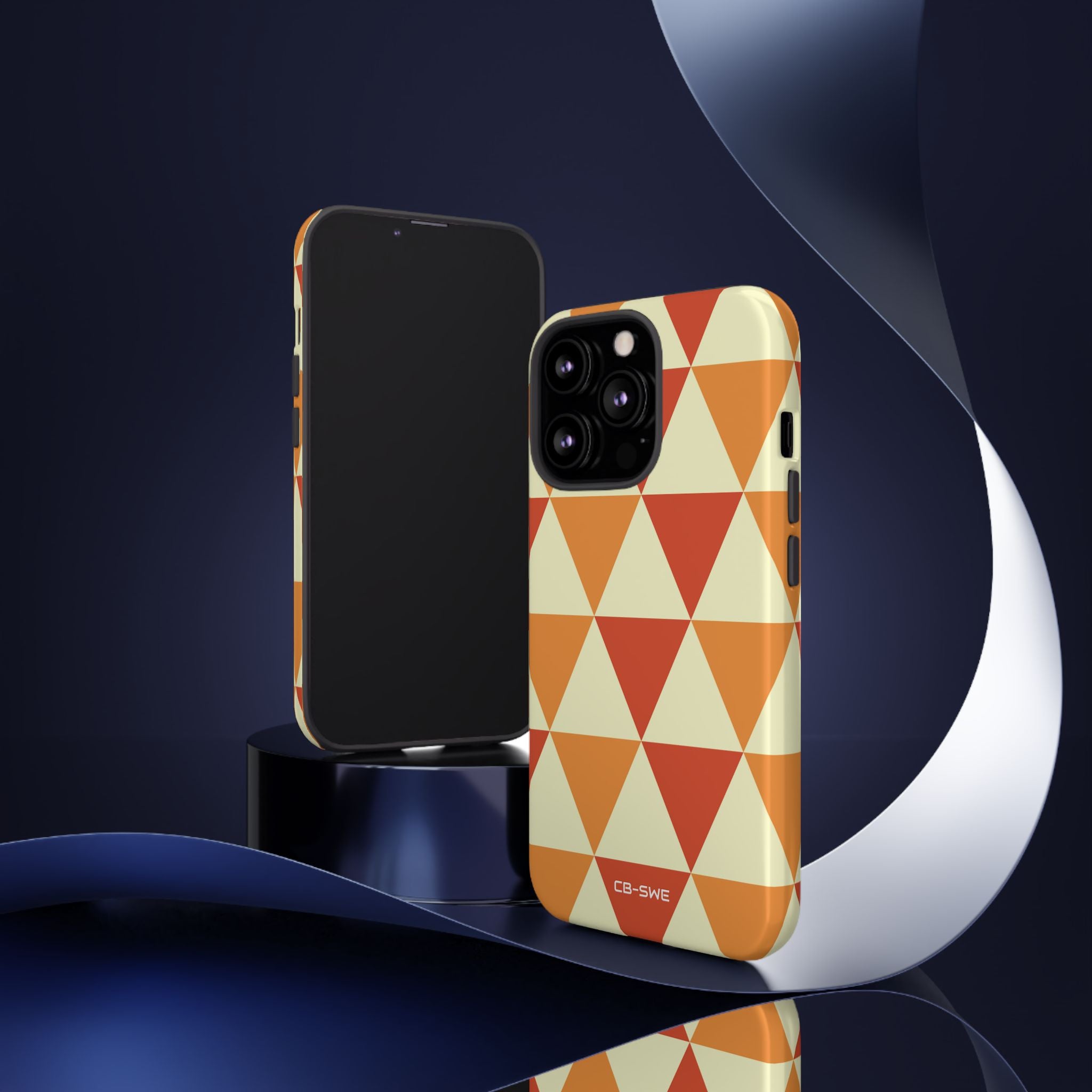Autumn Triangles Dance - iPhone Case