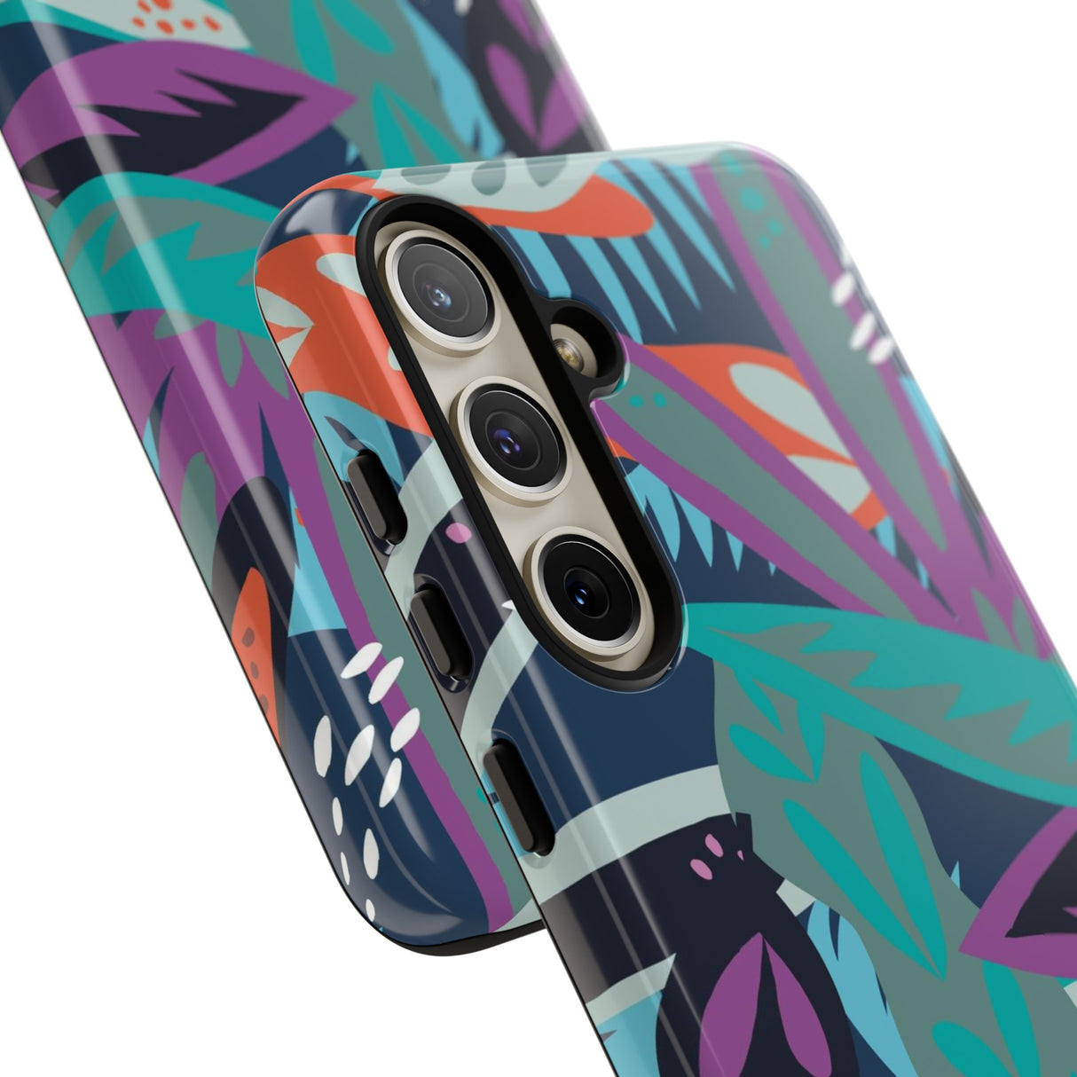 Tropical Leaf Moz - Protective Phone Case