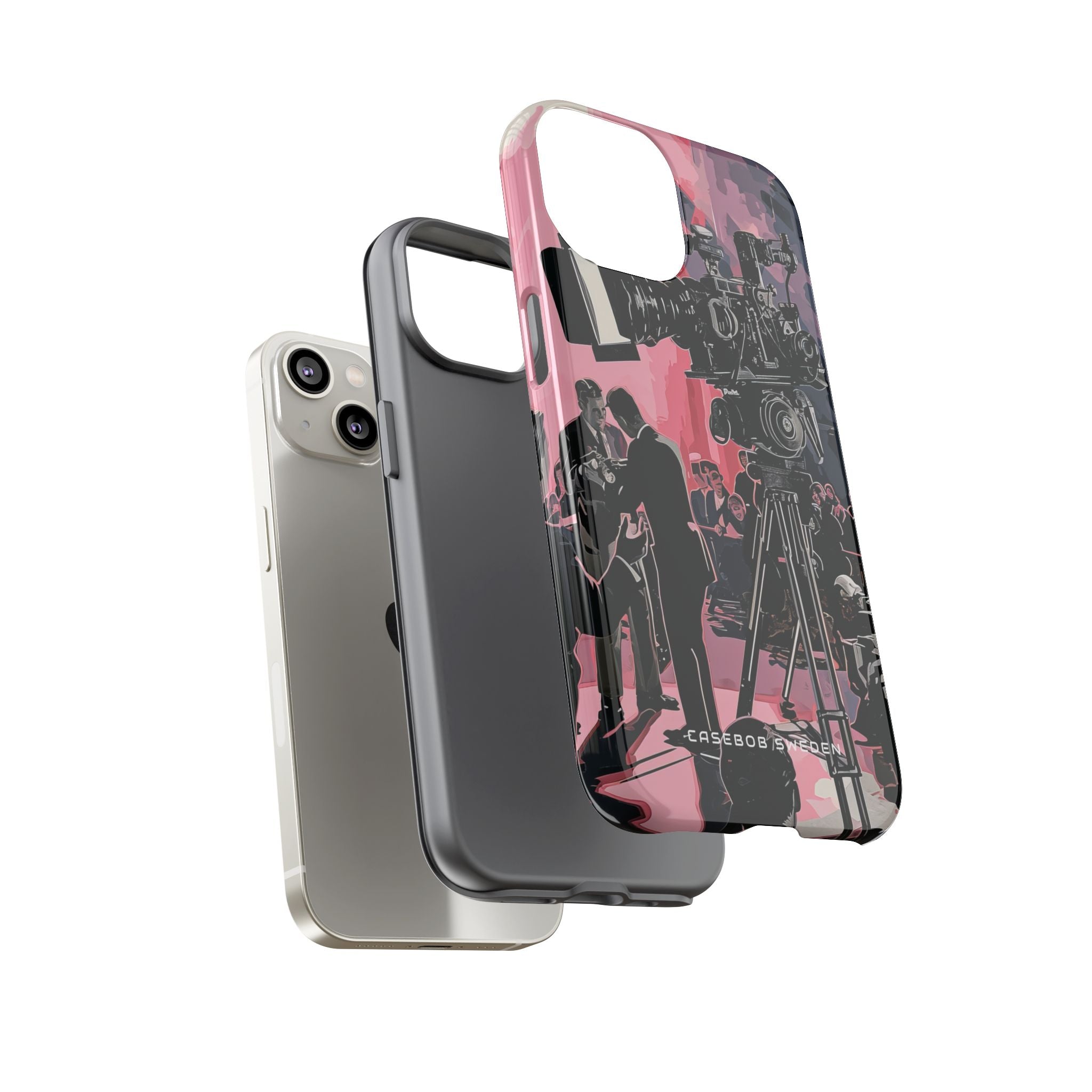 Retro Cinematic Spotlight iPhone 14 - Tough Phone Case