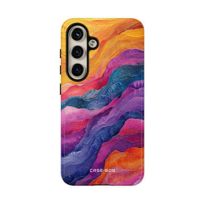 Vibrant Flow Samsung S24 Case - Tough