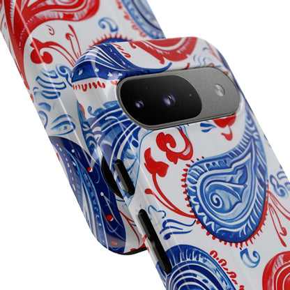 Vibrant Paisley Swirls Google Pixel 9 - Tough