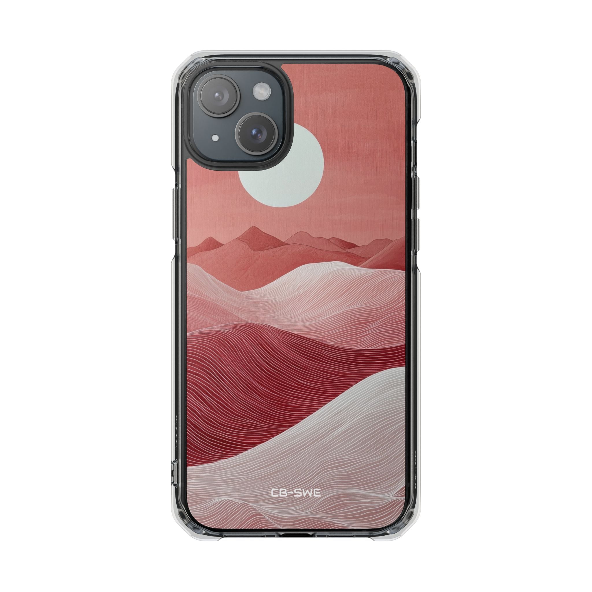 Waves Embrace Sun iPhone Case - Impact
