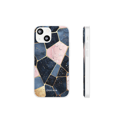 Golden Mosaic iPhone 13 mini Case - Soft