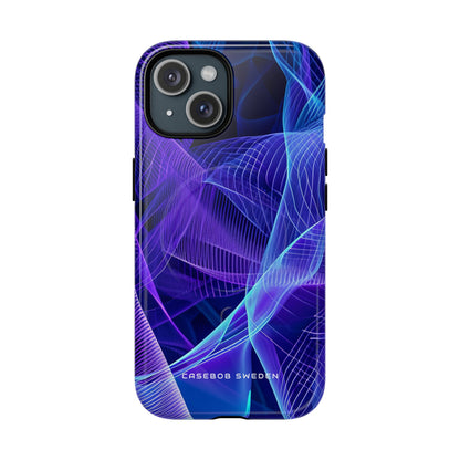 Gradient Flowscape iPhone 15 | Tough+ Phone Case