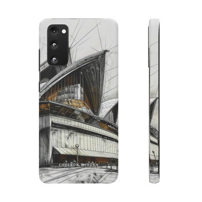 Architectural Curves in Line Formation Samsung S20 - Slim Phone Case