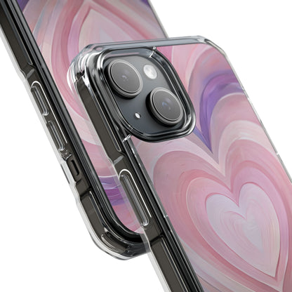 Swirling Hearts iPhone 15 Case - Impact