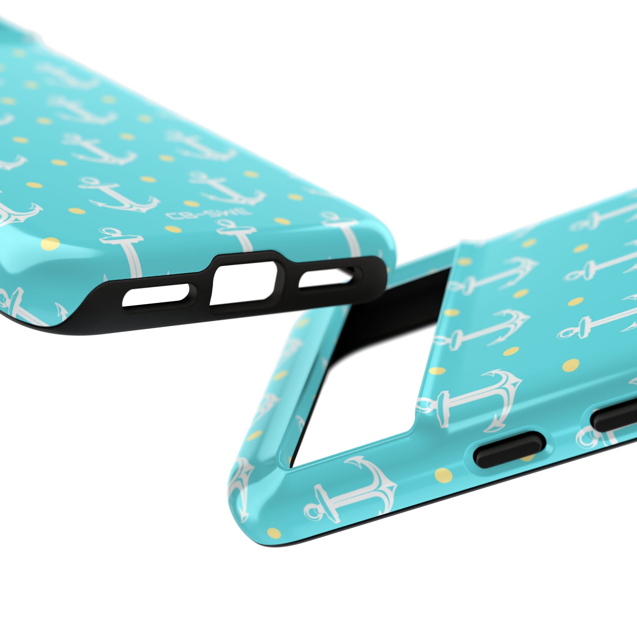 Nautical Anchors & Dots - Google Pixel Case