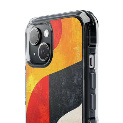 Vibrant Flowing Shapes iPhone Case - Impact