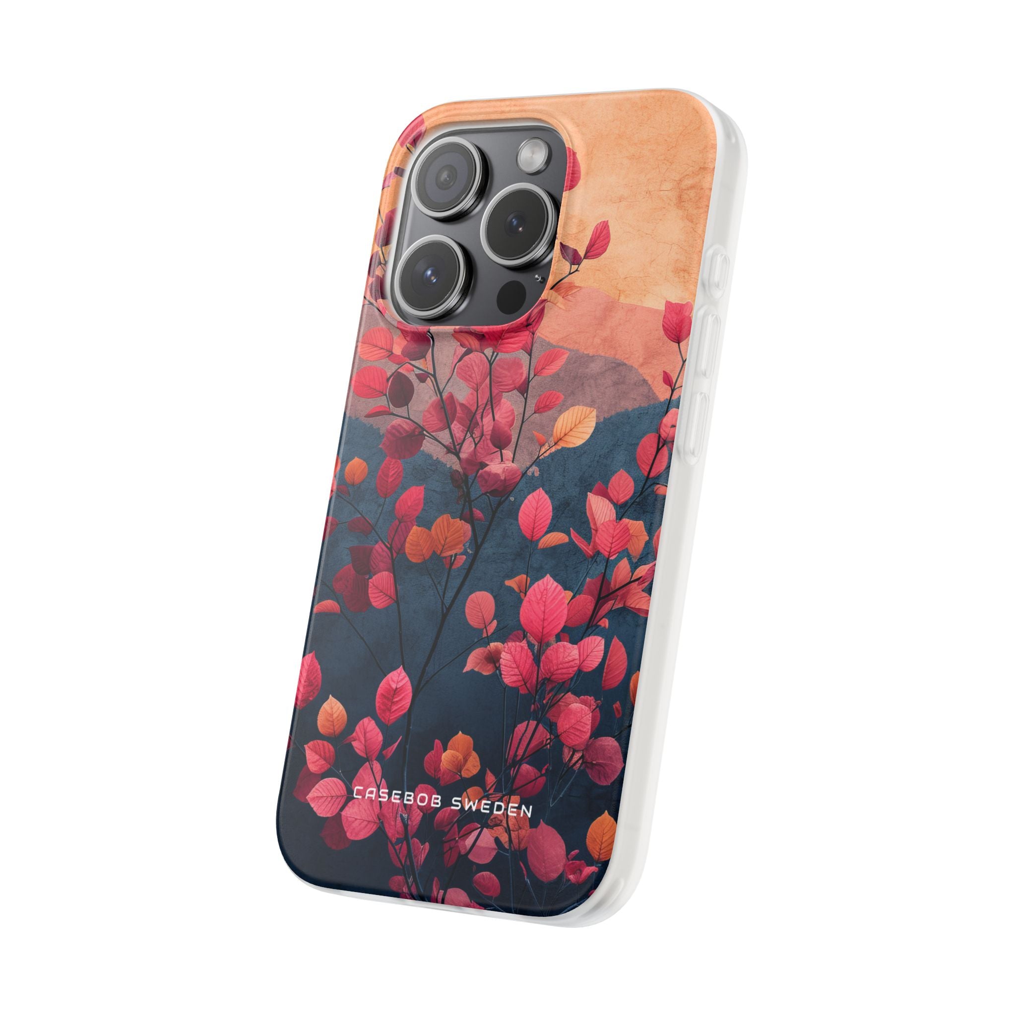 Vibrant Floral Harmony iPhone 15 - Flexi Phone Case