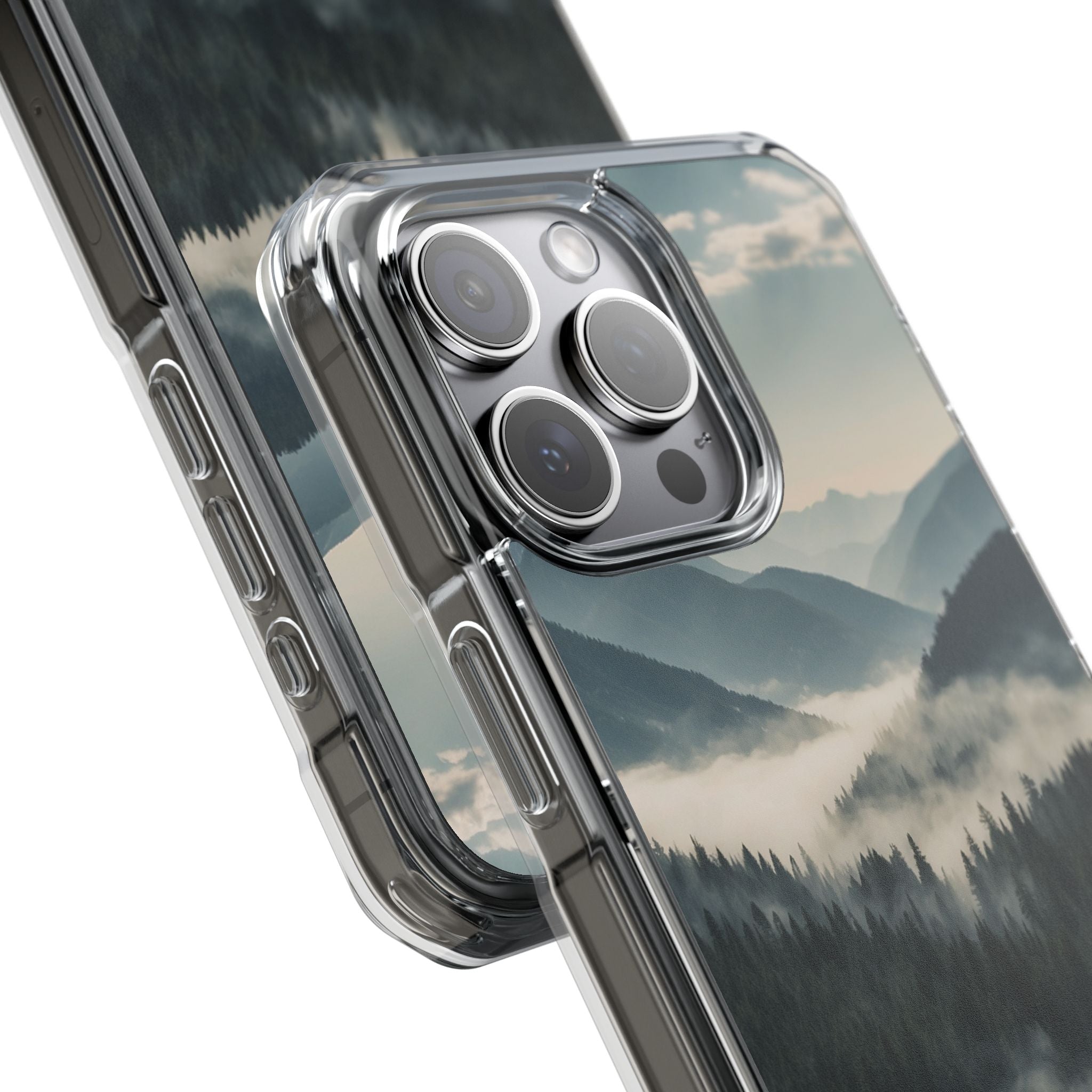 Misty Forest Embrace iPhone Case - Impact