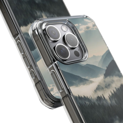 Misty Forest Embrace iPhone Case - Impact