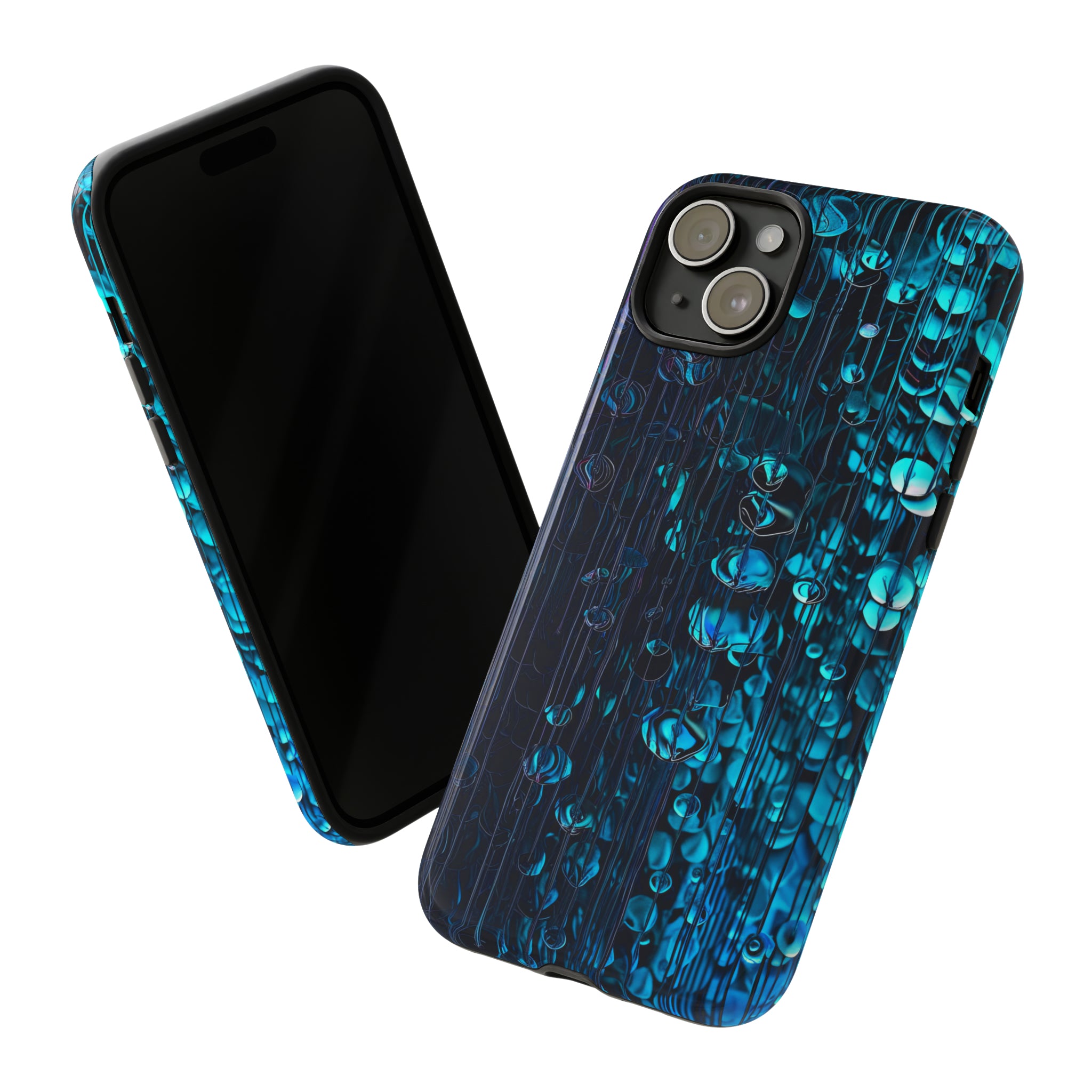 Digital Flow: Abstract Gradient - Protective Phone Case