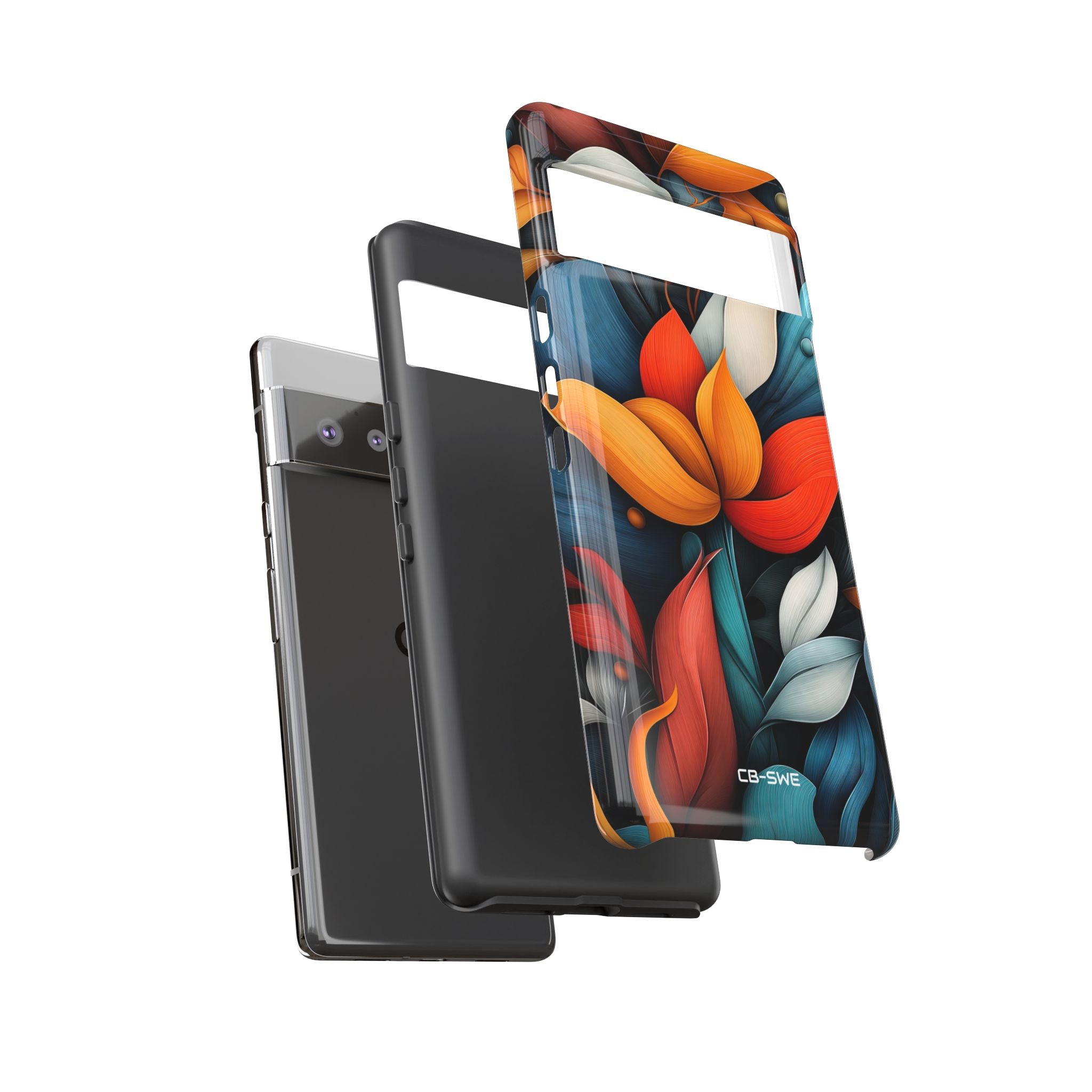 Vibrant Floral Harmony - Google Pixel Case