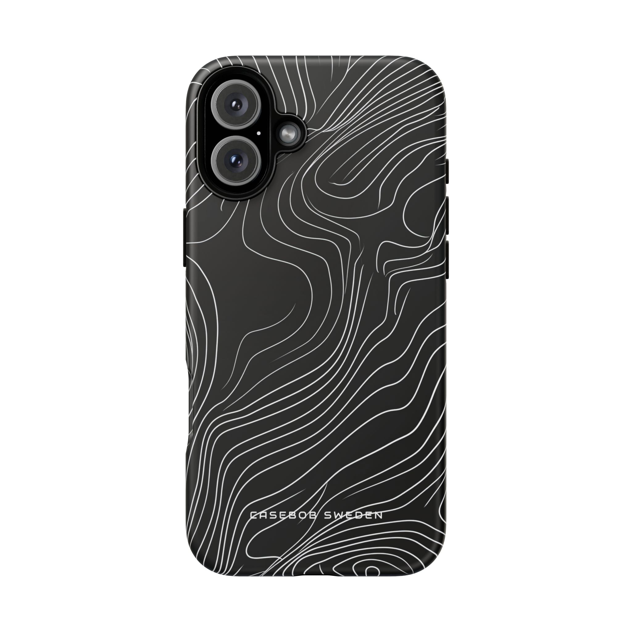 Contour Waveform Flow iPhone 16 - Tough Phone Case