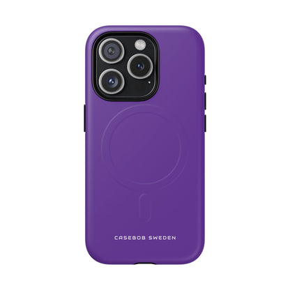 Mystic Purple Aesthetic iPhone 15 | Tough+ Phone Case