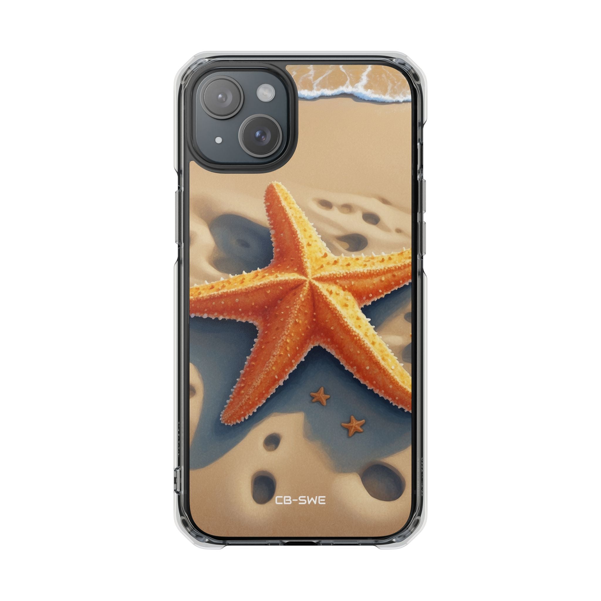 Starfish Rests On Sand iPhone Case - Impact