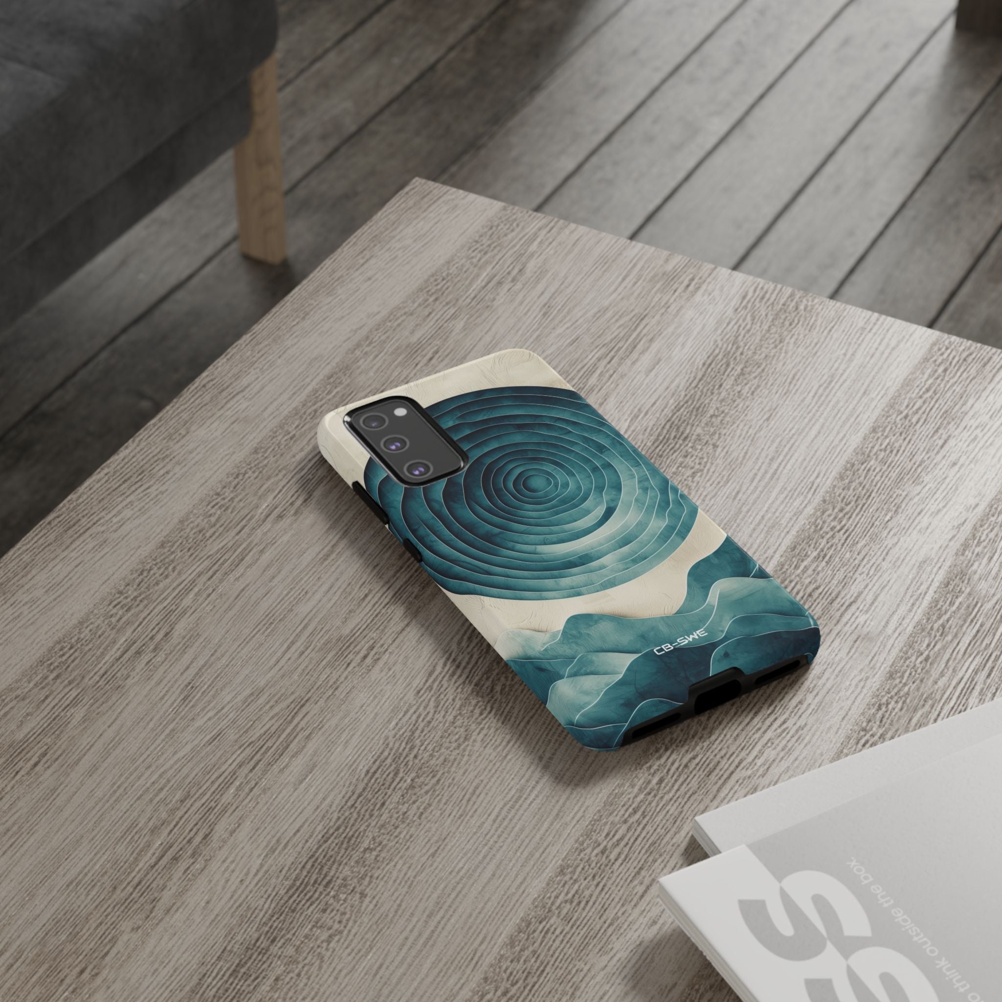 Waves Embrace Circles - Samsung Case