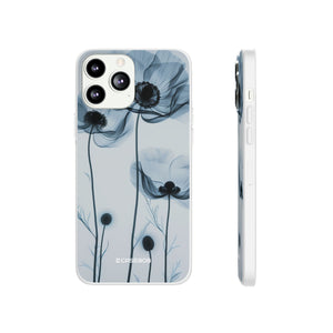 Tranquil Poppy Bloom | Flexible Phone Case for iPhone