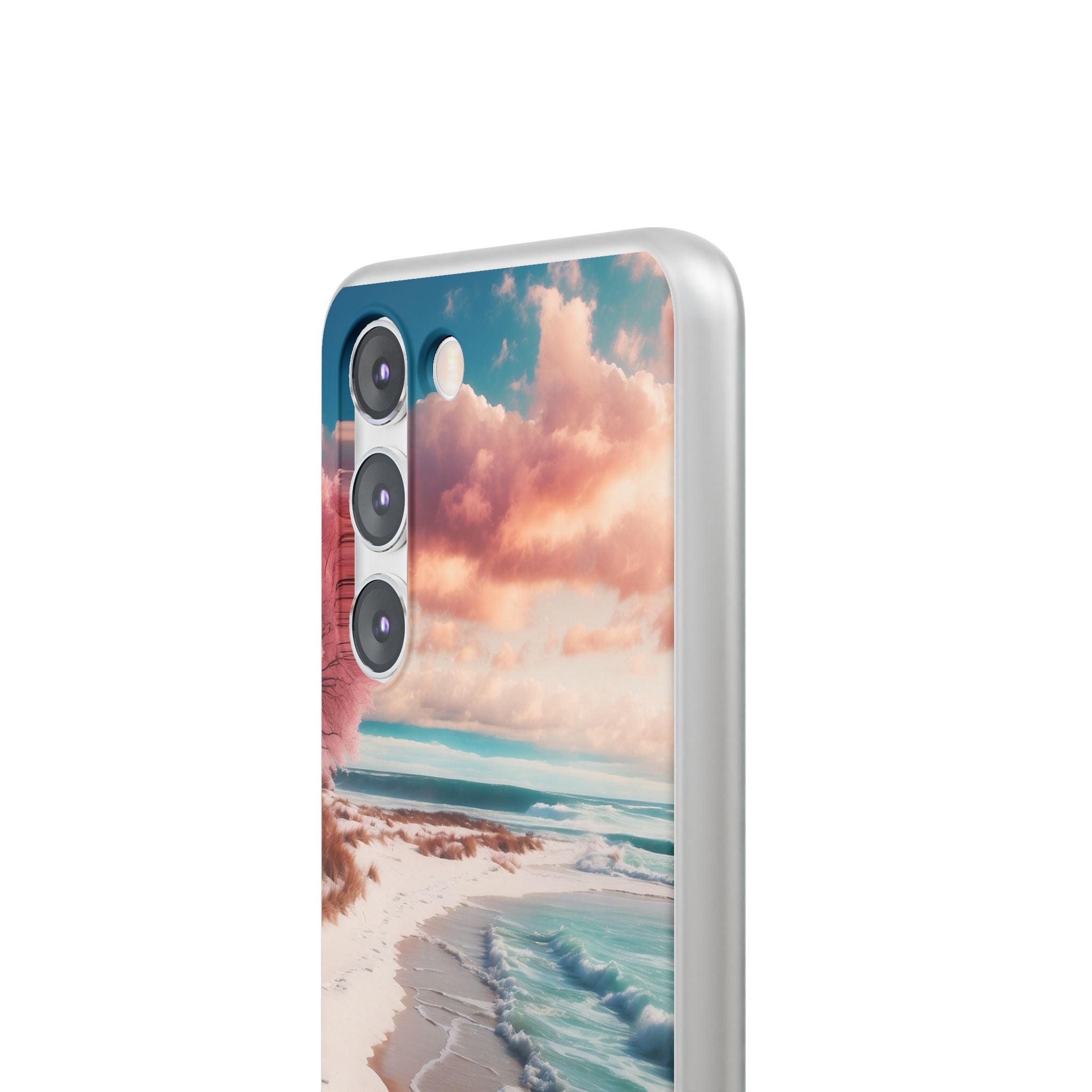 Pink Tree Breeze Samsung S23 Case - Soft