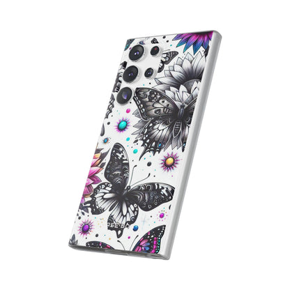 Butterfly Bloom Samsung S23 Ultra Case - Soft