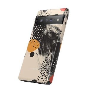 Black Dot Elegance - Schutzhülle fürs Telefon