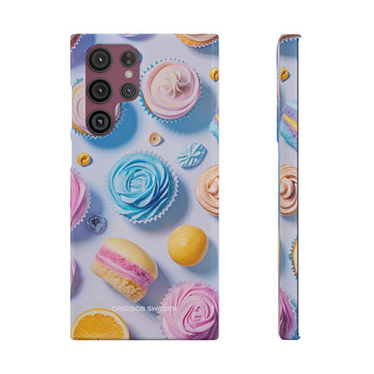 Pastel Whimsy Desserts - Slim Samsung S22 Phone Case