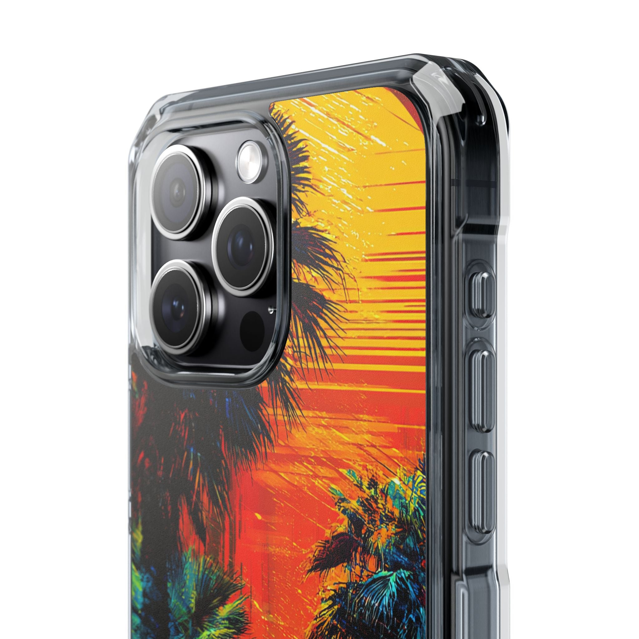 Summer Sunset Palms iPhone Case - Impact