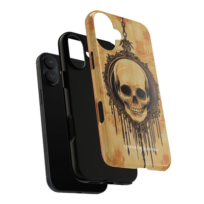 Gothic Skull Elegance iPhone 16 | Tough+ Phone Case