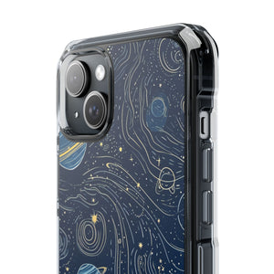 Cosmic Whimsy – Handyhülle für iPhone (Clear Impact – Magnetisch)