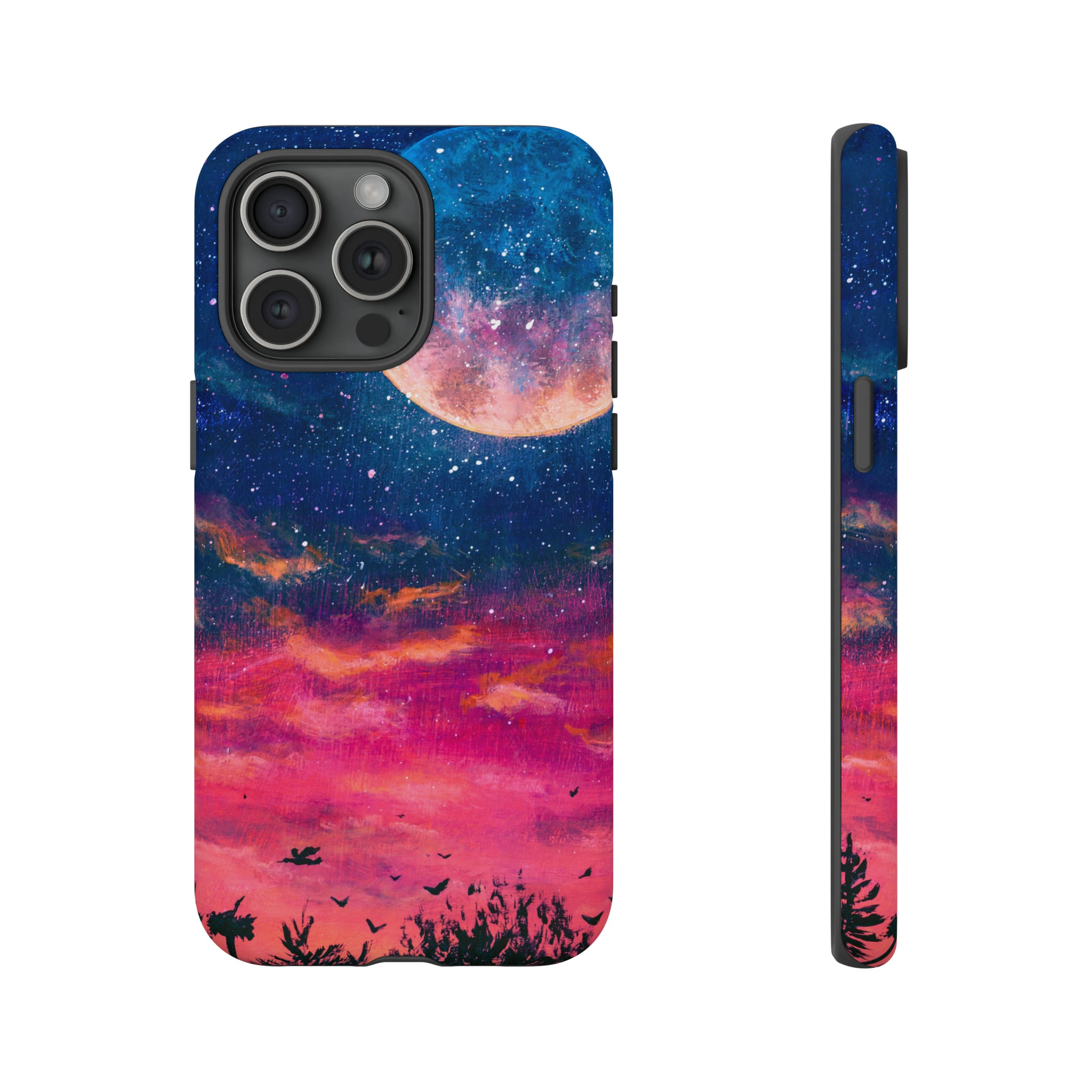 Oil painting - Big Planet - Protective Phone Case