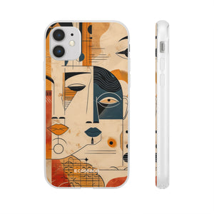 Cubist Introspection | Flexible Phone Case for iPhone