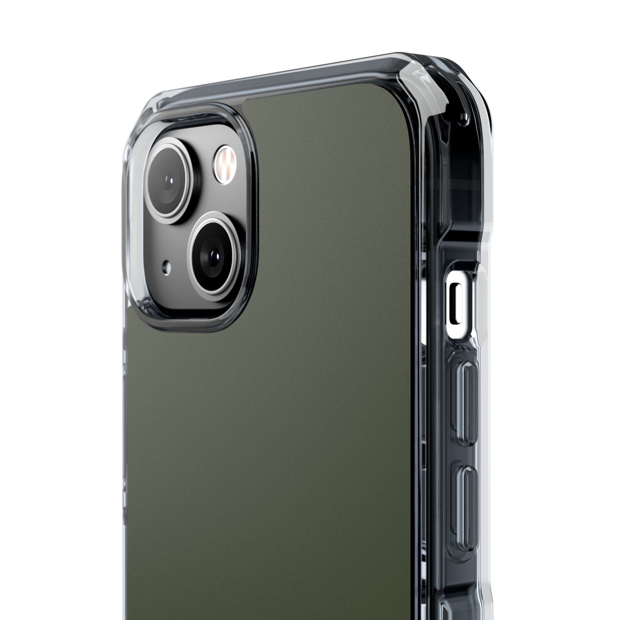 Rifle Green - Clear Impact Case for iPhone