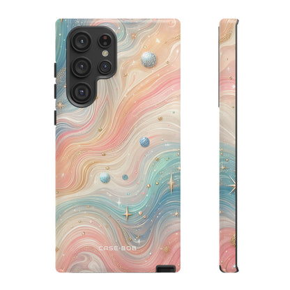 Iridescent Swirls Samsung S22 Ultra Case - Tough