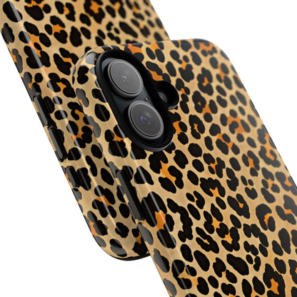 Leopard Print Elegance - iPhone Case
