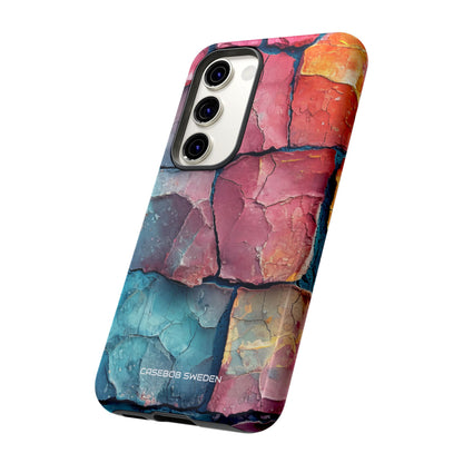 Cracked Earth Mosaic - Tough Samsung S23 Phone Case