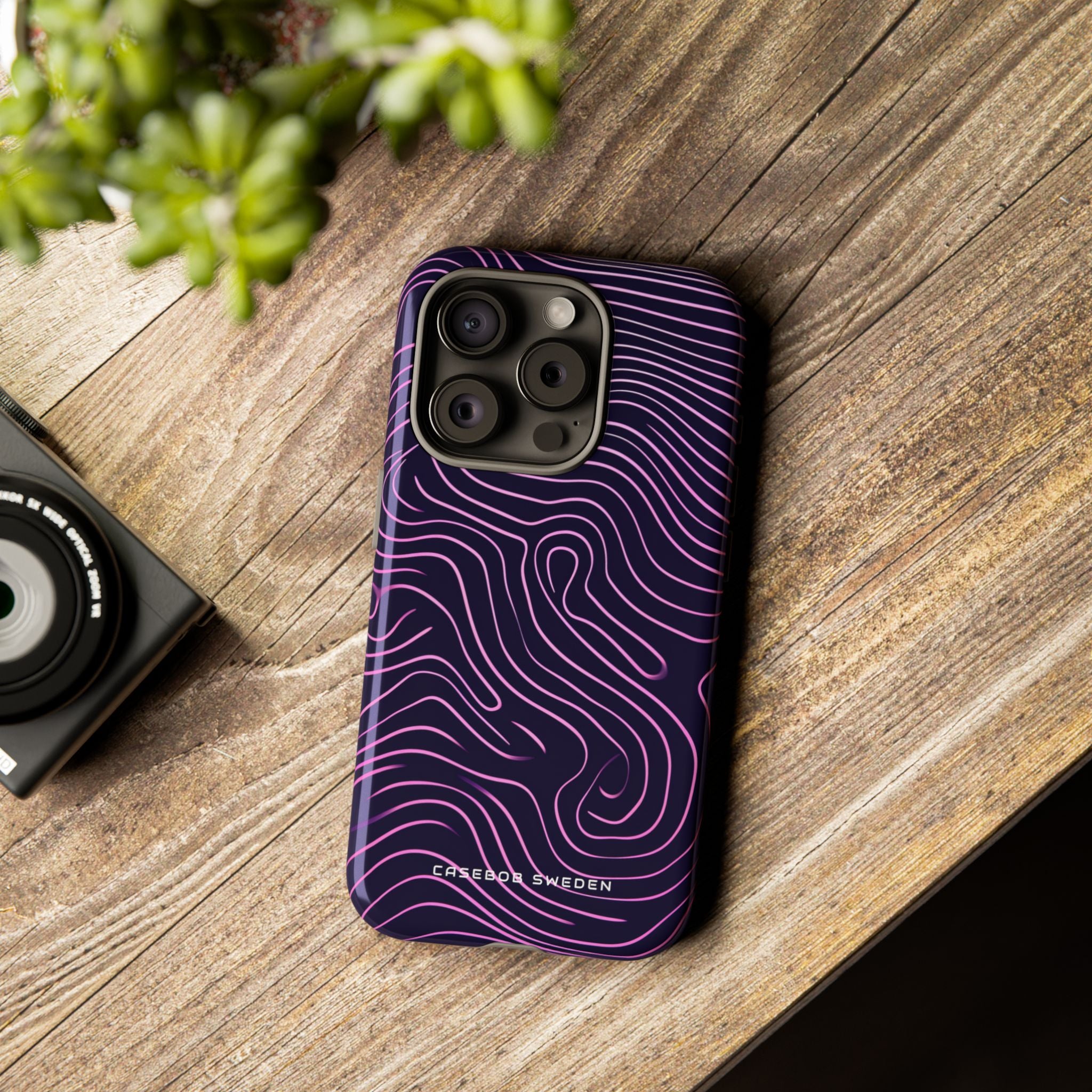 Contour Waveflow iPhone 15 - Tough Phone Case