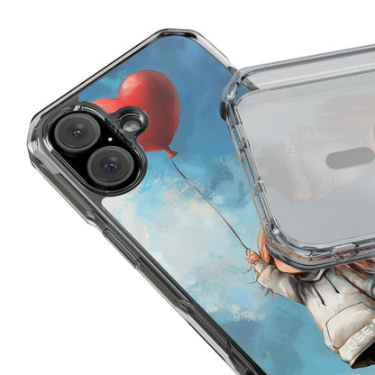 Heart Balloon Whimsy iPhone 16 Case - Impact