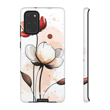 Vibrant Floral Elegance - Samsung Case