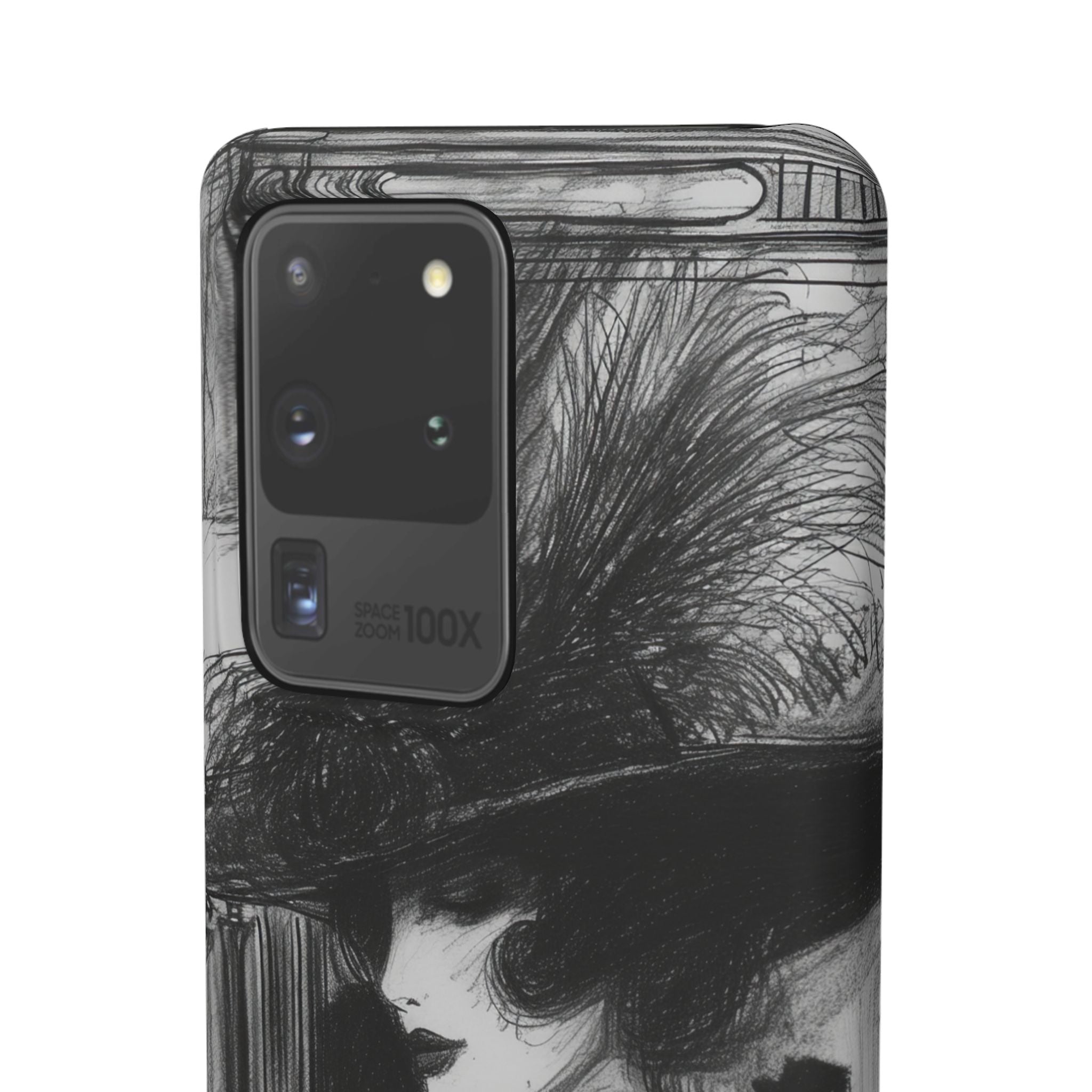 Timeless Elegance in Monochrome Samsung S20 - Slim Phone Case