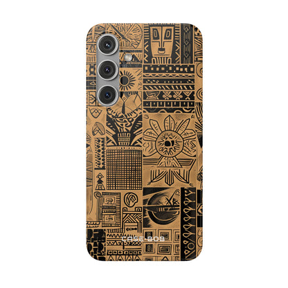 Tribal Faces Samsung S24 Plus Case - Soft