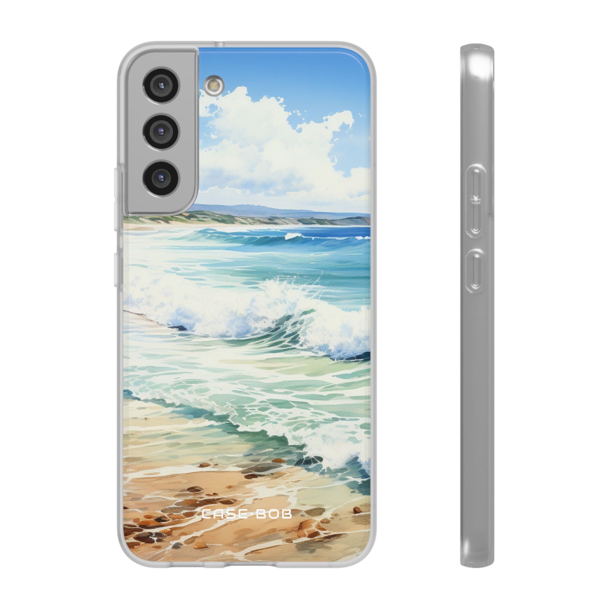 Foamy Wave Breeze Samsung S22 Plus Case - Soft