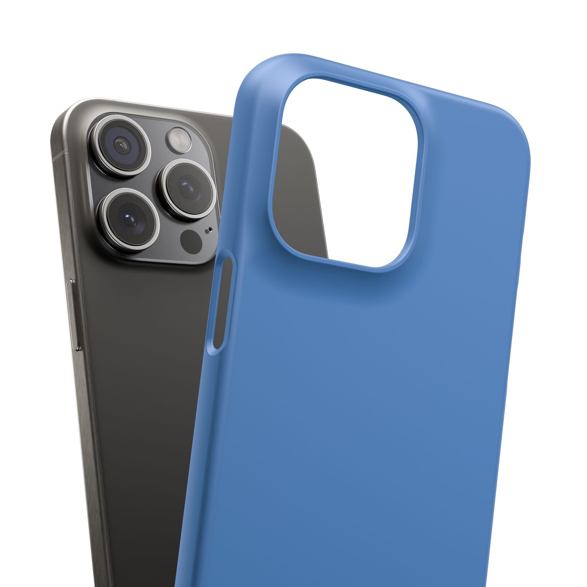 Dodger Blue iPhone 15 - Slim Phone Case