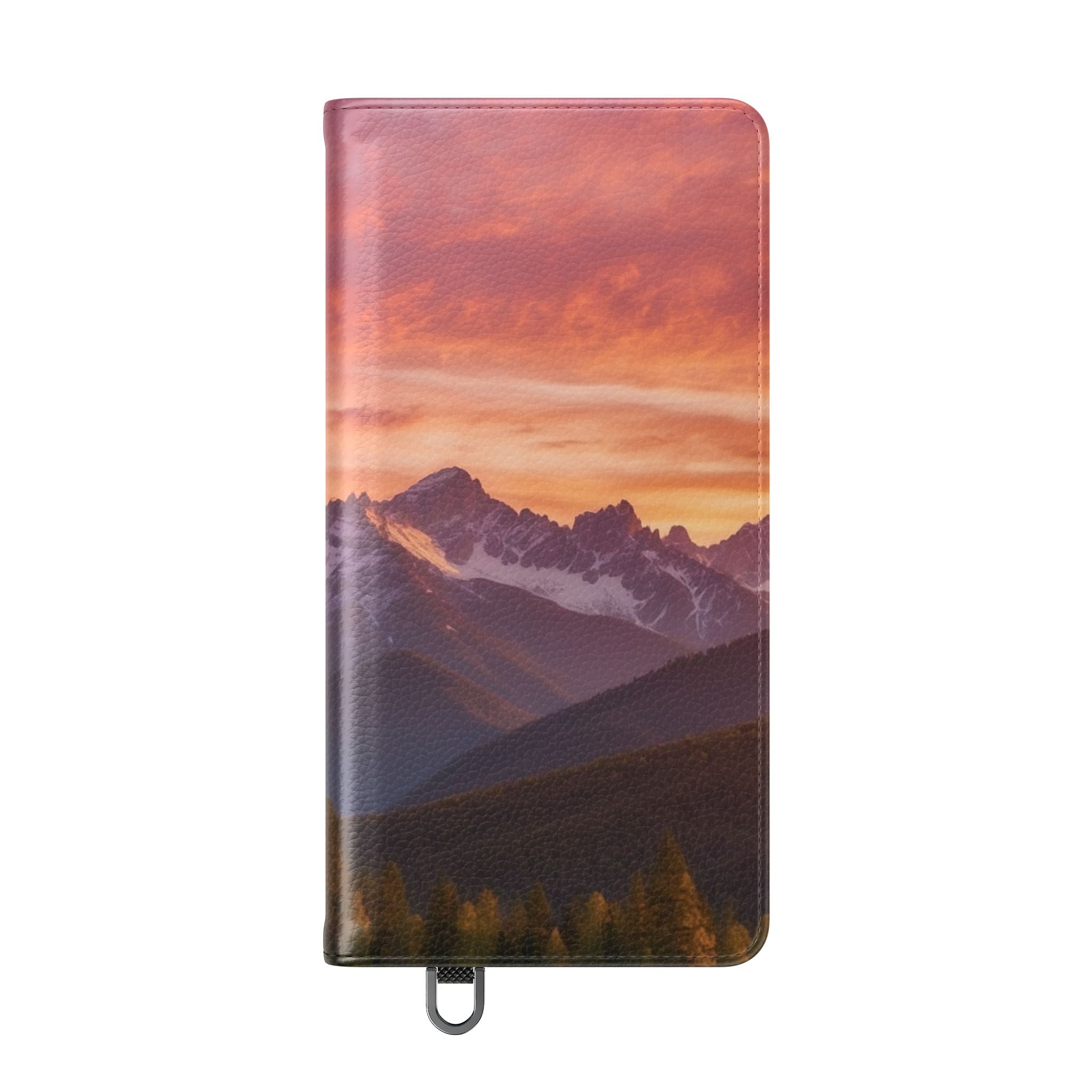 Mountain Bloom Twilight - Samsung S25 Ultra Case - Wallet