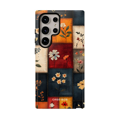 Patchwork Blooms Samsung S24 Ultra Case - Tough