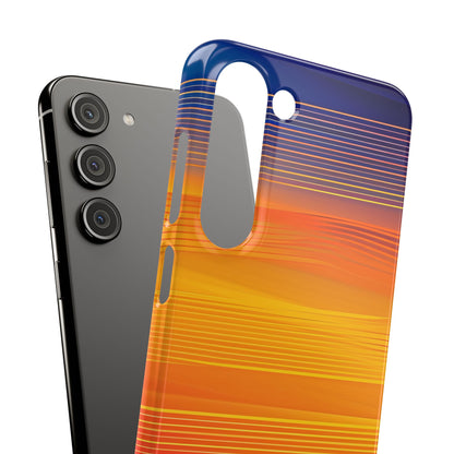 Gradient Sunset Flow Samsung S23 - Slim Phone Case