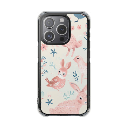 Pastel Whimsical Nature - Clear Impact iPhone 15 Phone Case