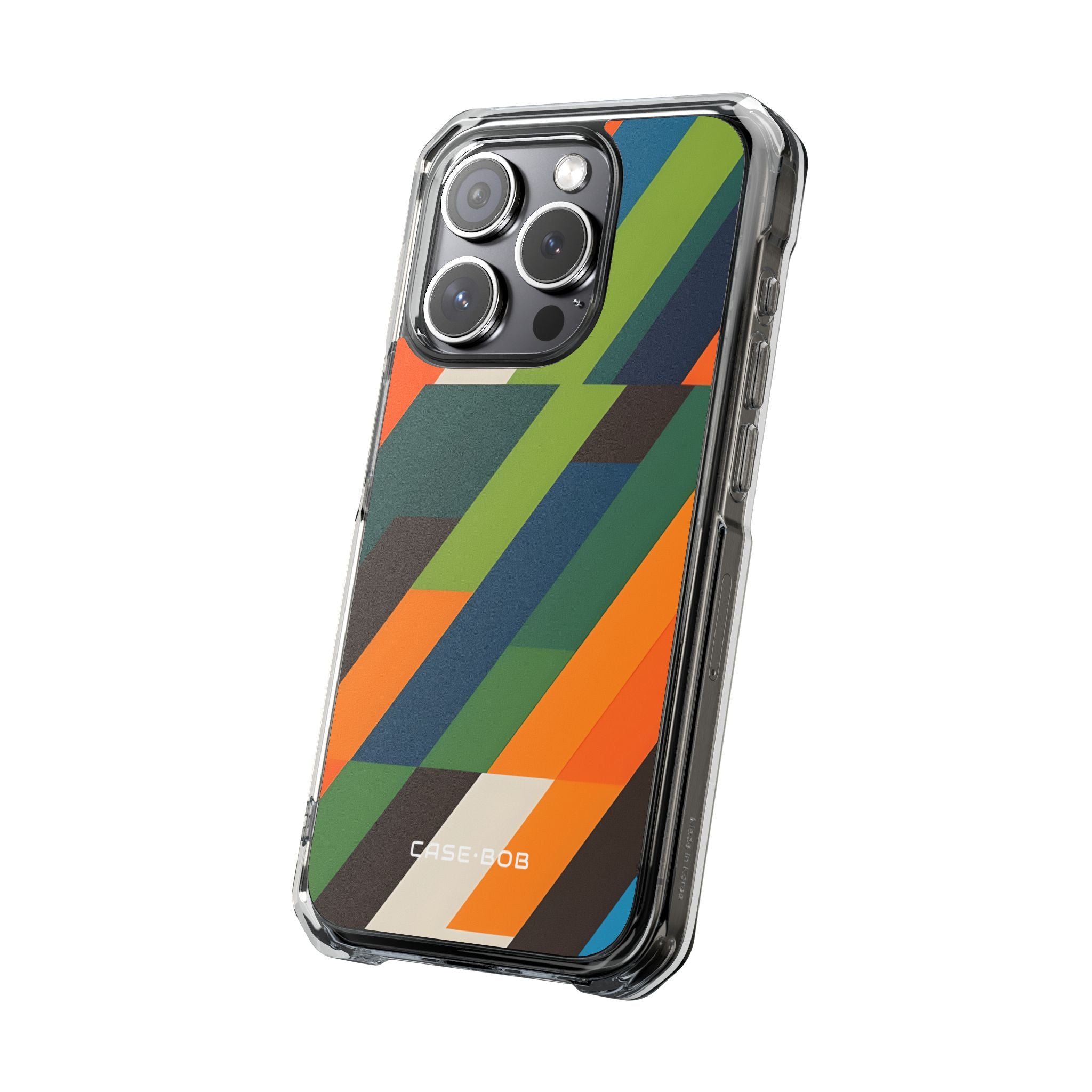 Diagonal Blaze iPhone 15 Pro Case - Impact
