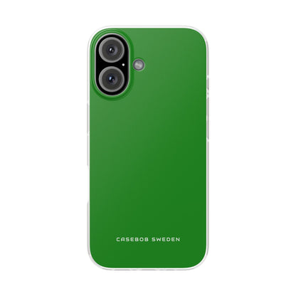 Forest Green iPhone 16 - Flexi Phone Case