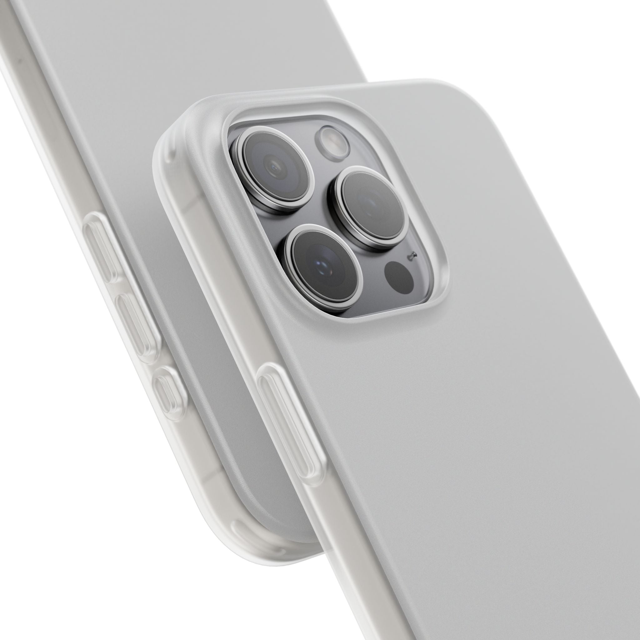 Light Gray iPhone 15 - Flexi Phone Case