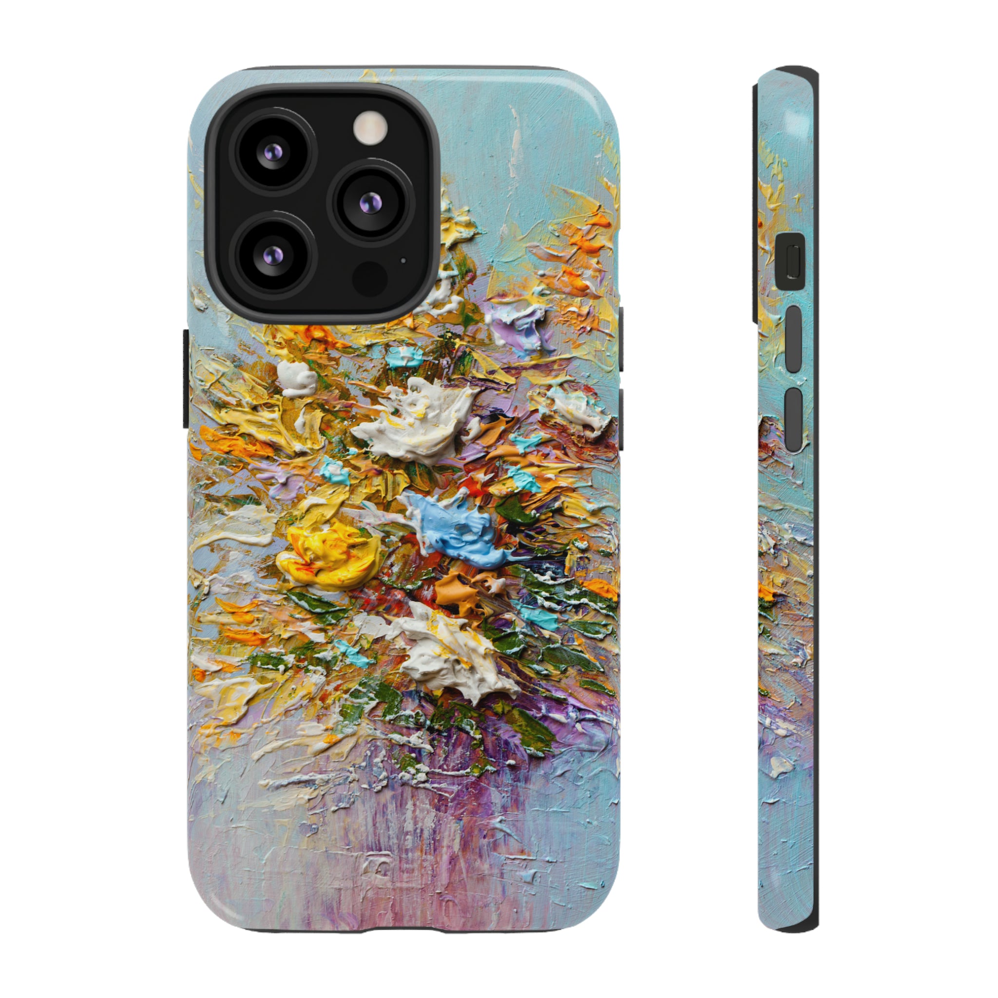 Oil painting - Bouquet of Flowers - Protective Phone Case